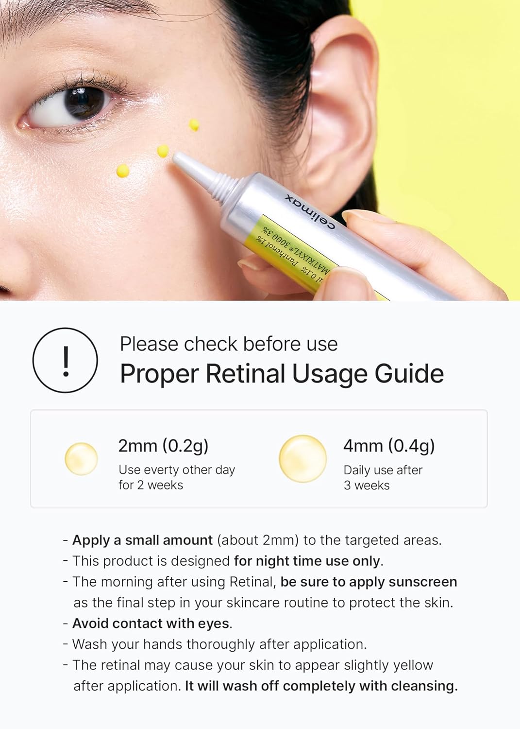 Celimax The Vita A Retinal Shot Tightening Booster Serum - 15ml