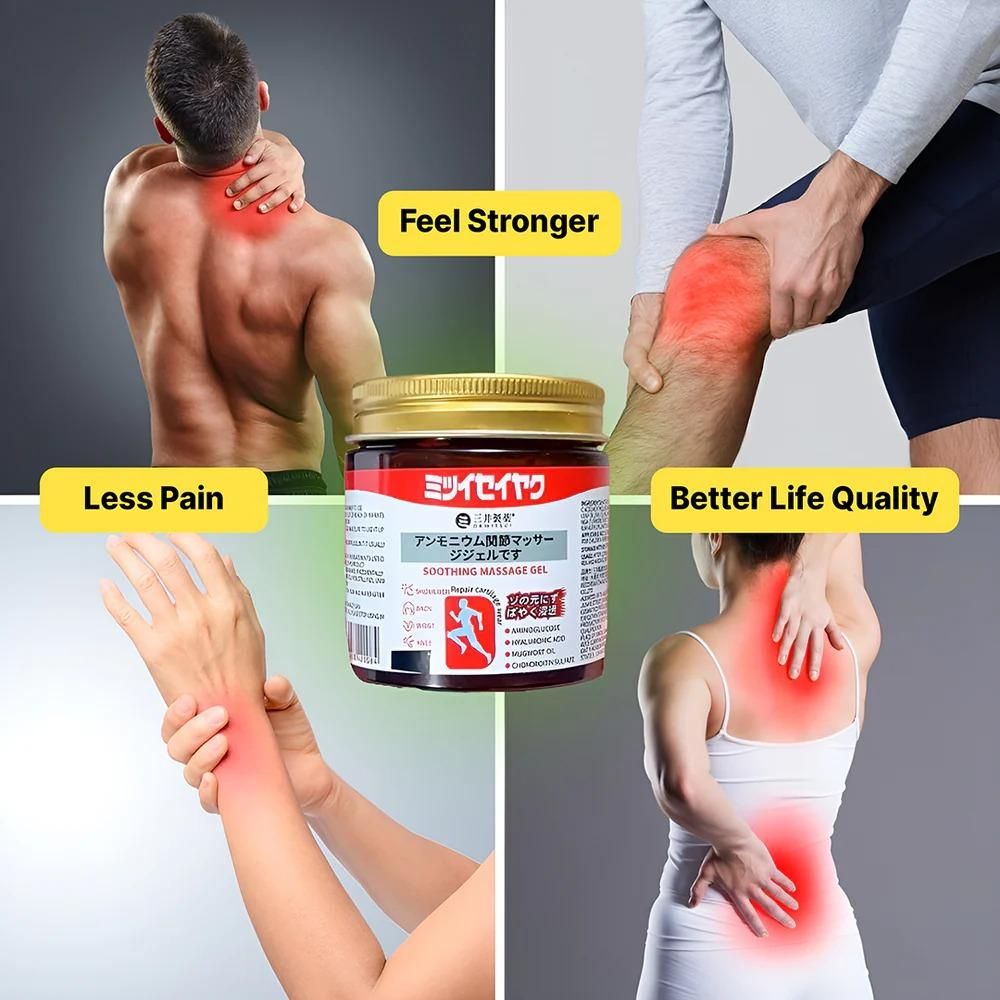 Japanese Soothing Herbal Massage Gel – Pain Relief & Muscle Relaxation